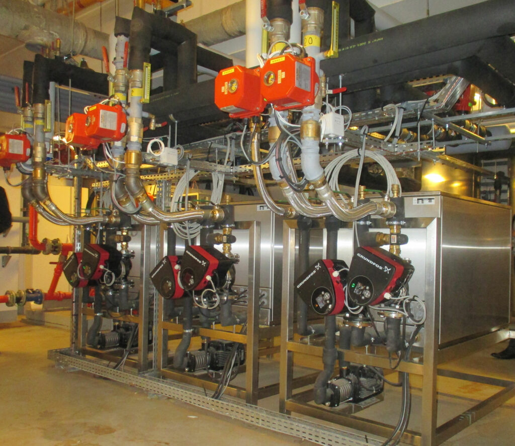 chaufferie eau chaude instantanée