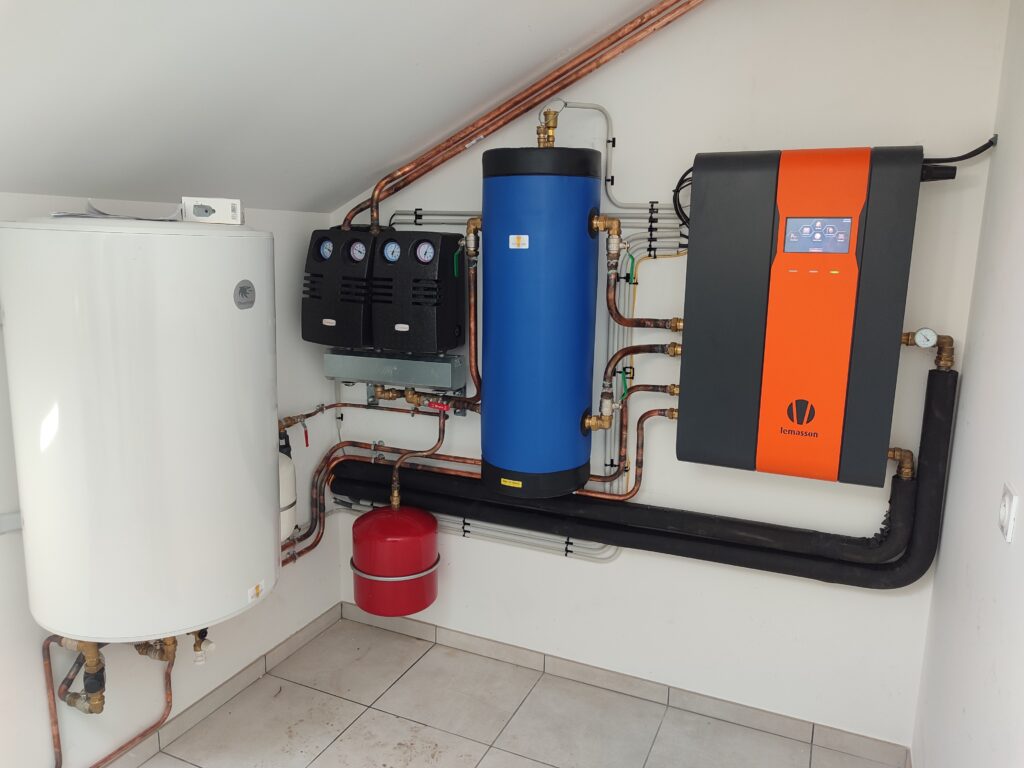 chaufferie air eau